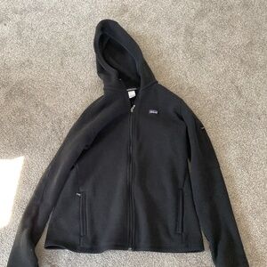 patagonia better sweater hoodie. womens size large